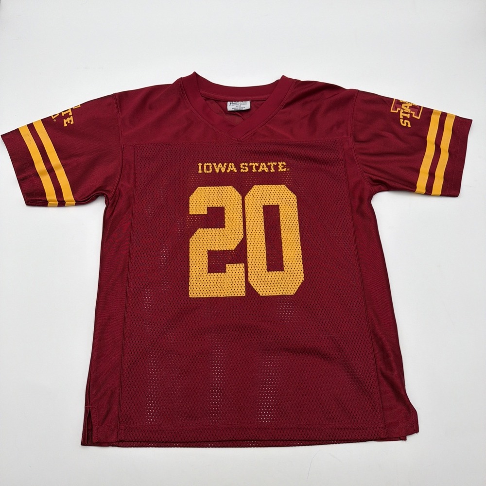 Iowa State #20 Pro Edge Red Shirt Size 12/14